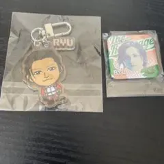 THE RAMPAGE 龍 2連チャーム 缶バッチ カプセル