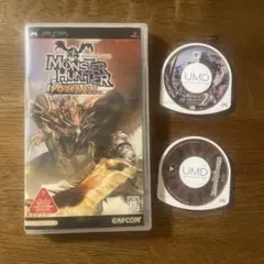 PSP用ソフト3枚　モンスターハンター•モンスターハンター2•ヴァルハラナイツ