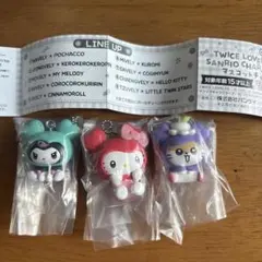 TWICE LOVELY サンリオ マスコットチャーム