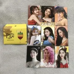 TWICE/TASTE OF LOVE/MONOGRAPH/トレカ！ TWICE Taste Of Love Monograph Official Photocard KPOP K-POP