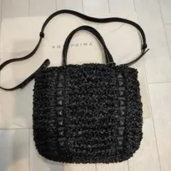 ANTI PRIMA ブラックショルダーバッグ