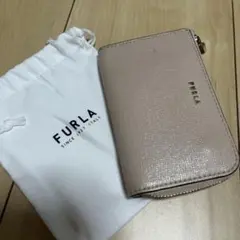FURLA ピンク キーケース 保存袋付き