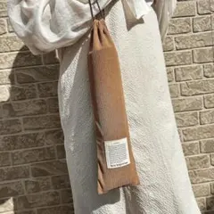 ♥匿名配送♥ 新品未開封 コーデュロイプレマバッグ キャラメル ブラウン