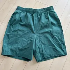 ファミリーマート　コンビニエンスウェア　メンズ ショートパンツ グリーン