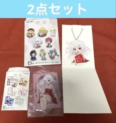 物語シリーズ ひこくじ　千石撫子 アクリルチャーム　クリアカード　セット