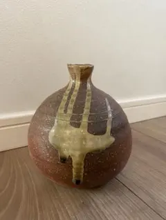 本物保証 辻村史朗 蹲 うずくまる　掛け花入れ 壺 (検索 細川護煕 内村慎太郎 本物保証 辻村史朗 蹲 うずくまる 掛け花入れ 壺 (検索 細川護煕