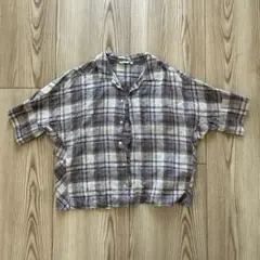 五分袖 シャツ