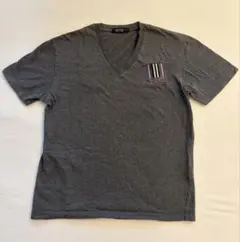SALE BURBERRY BLACK LABEL VネックTシャツ サイズ2