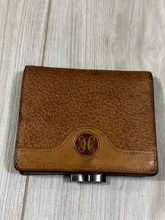 De Roman 二つ折り財布 レザー ブラウン
