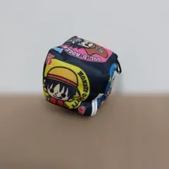 ワンピース サイコロ型クッション キーホルダーボールチェーン　6cm×6cm