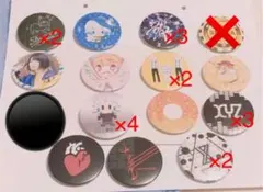 歌い手 缶バッチ