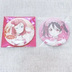 ラブライブ ラブカ感謝祭 μ's 東條希 ホロ、ノーマル 缶バッジセット