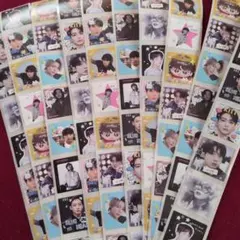 BTS ステッカー・シール ジョングク 韓国製作者様 100枚 - メルカリ