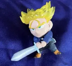 【未使用】ドラゴンボールZ 光るキーホルダー 超サイヤ人　トランクス