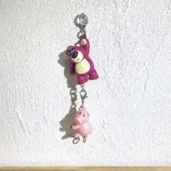 ゆらゆらマスコット　トイストーリー　ガチャ　ハム　ロッツォ　TOYSTORY