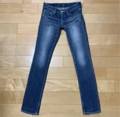 moussy♥️スキニーsize25  V25 ホワイトステッチ