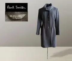 【Paul Smith】ポールスミスブラック　ロングコート　40 Aライン　黒