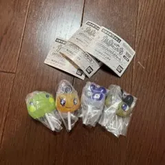 たまごっちカラフルキャンディチャーム まめっち くちぱっち めめっち ますくっち