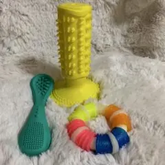 犬用シリコンおもちゃセット