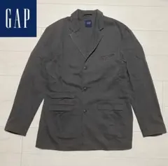 00s OLD GAP ヘリンボーン テーラードジャケット コットン y2k