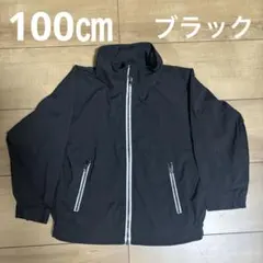 上着　フード付　フード収納　ブラック