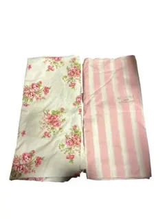 敷きマットレス　掛け布団カバー 敷布団カバー　花柄・ストライプ　未使用保管