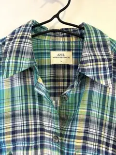 超美品！AZUL チェックシャツのサムネイル