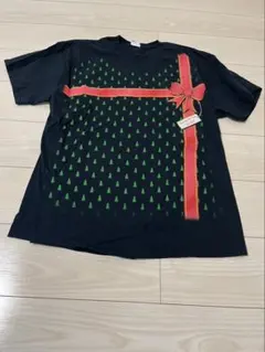 GILDAN クリスマスツリー柄 Tシャツ XLサイズのサムネイル