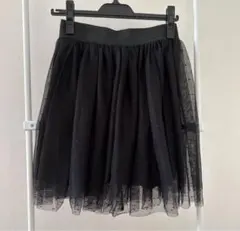 earth music&ecology チュールスカート　黒