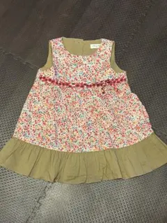 センスオブワンダー ワンピース　花柄　80cm