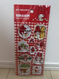 マイメロディ ウォーターシール 韓国限定 正規品 ①