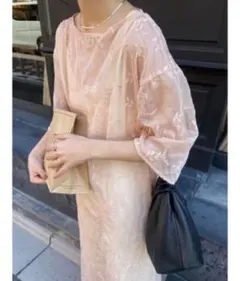 I am 即完売商品ワンピース送料込　キャミソール付き