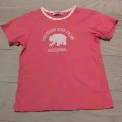 minimal キッズ Tシャツ 130cm ピンク