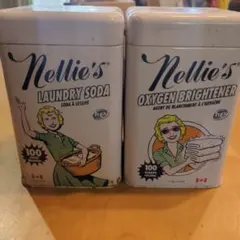 Nellie's Laundry 빈 캔 2종 세트