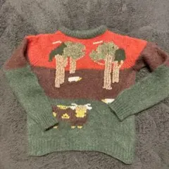 マックレガー 編み込みニットセーター