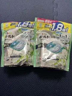 ボールド ジェルボール 4in1 ハーバルグリーンの香り 1.8倍✖️2袋のサムネイル