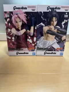 NARUTO Grandista -春野サクラ & うちはサスケ- 2個セット