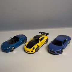 マジョレット　欧州スポーツカー ミニカー 3台セット