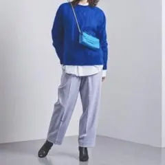 ユナイテッドアローズ フラノタックテーパードパンツ