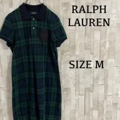 古着 POLO RALPH LAUREN 半袖ポロワンピース サイズM