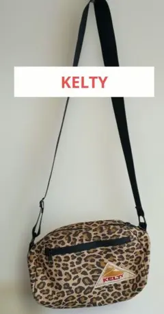 KELTY ケルティ レオパード柄 ショルダーバッグ