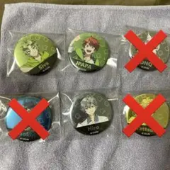 カラフルピーチ　缶バッジ