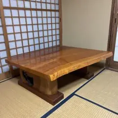 展示品】 博永家具 囲炉裏ダイニング6点 ダイニングテーブル