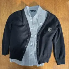 COMME CA ISM 100A カーディガンとシャツのセット