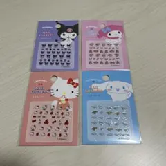 サンリオ ネイルシール キティ シナモロール マイメロ クロミ　4種セット