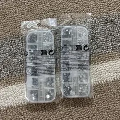 ネイルパーツ ラインストーン 2個セット