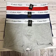未着用 スタイリッシュな Calvin Klein ボクサーパンツ 3枚 XXL