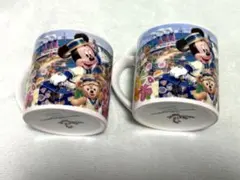 ミッキー&ダッフィー スプリングヴォヤッジ　カップ ２個セット