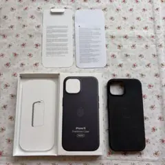 iPhone15 ファインウーブンケース