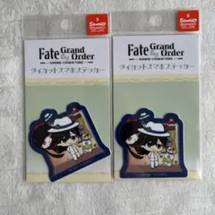 Fate FGO サンリオ ダイカットスマホステッカー 坂本龍馬 お竜 けろっぴ